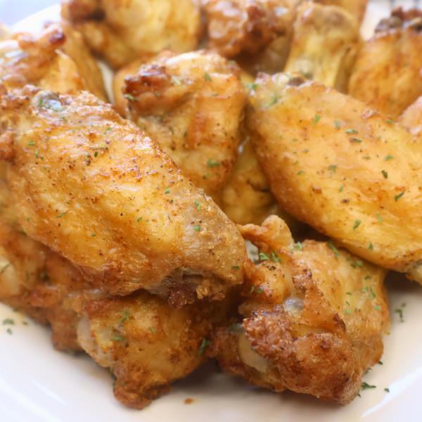 Close up image of Crispy Chicken Wings